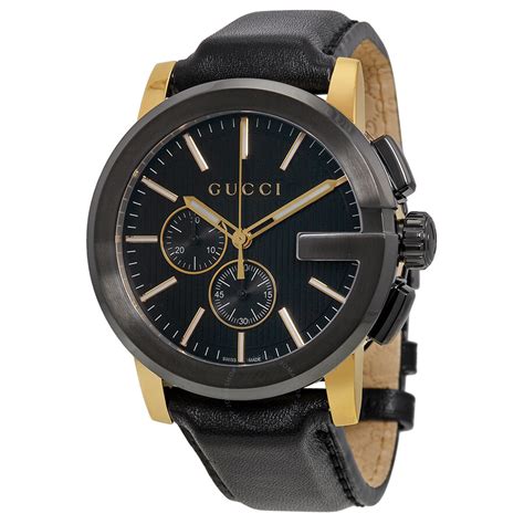 black gucci watch mens|gucci men watches clearance.